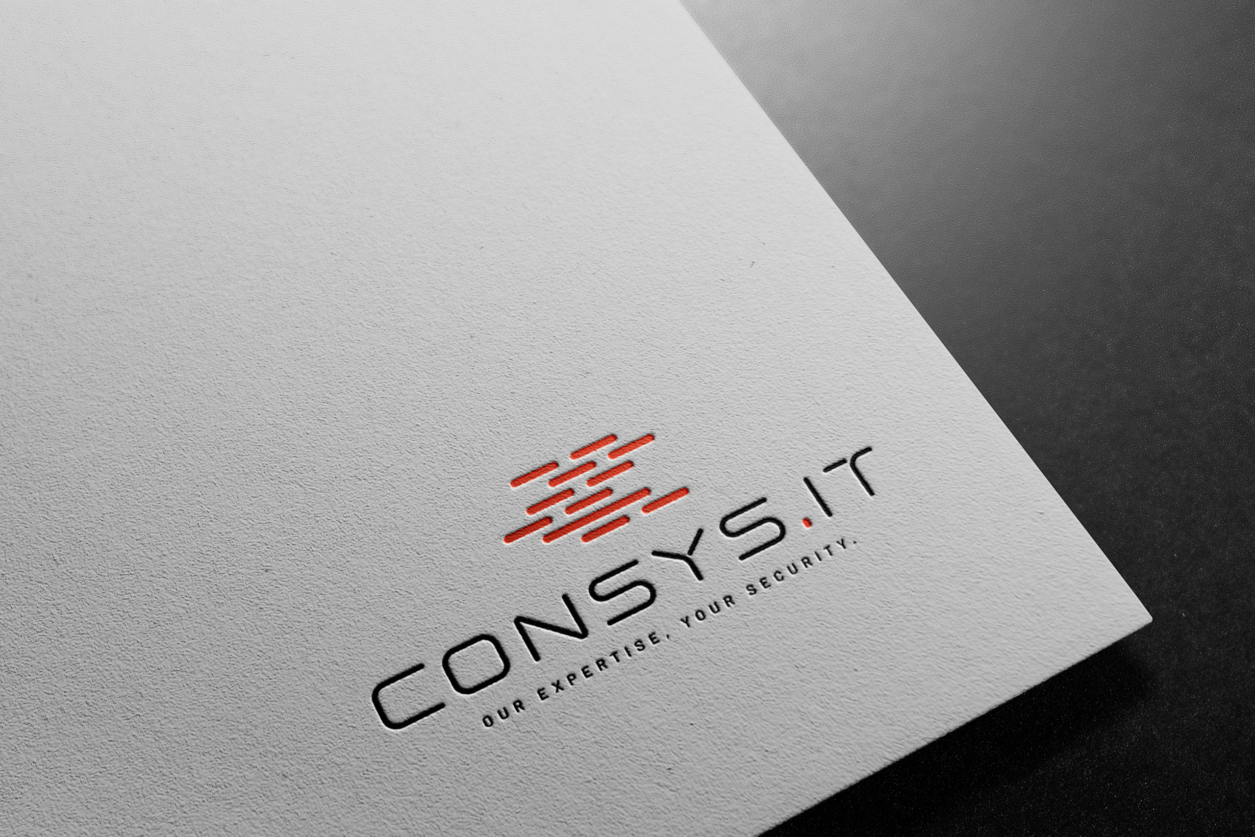 LOGO embossed